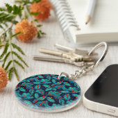 Christmas Fir Branch Pattern-82397 Sleutelhanger (Voorkant Rechts)