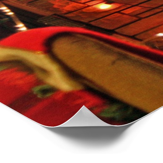 CHRISTMAS FIREPLACE POSTER (Hoek)