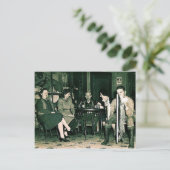 Christmas Fishing Card Feestdagenkaart (Staand voorkant)