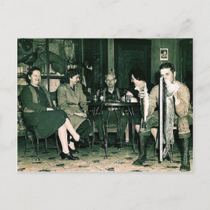 Christmas Fishing Card Feestdagenkaart