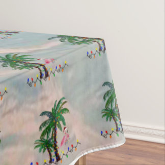 Christmas flamigos tropical Holiday table Tafelkleed