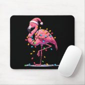Christmas Flamingo Lover Santa Xmas Women Men Kids Muismat (Met muis)