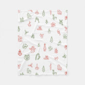 Christmas Fleece Blanket – Cozy Holiday Throw (Voorkant)