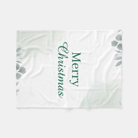 Christmas Fleece Blanket – Cozy Holiday Throw (Voorkant (Horizontaal))
