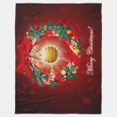 CHRISTMAS FLEECE DEKEN (Voorkant)