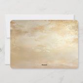 Christmas Floral Holiday Card Feestdagenkaart (Achterkant)