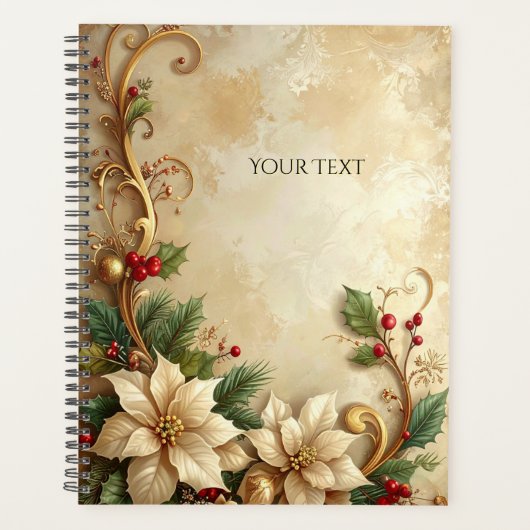 Christmas Floral Holiday Planner (Voorkant)