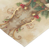 Christmas Floral Holiday Table Runner Medium Tafelloper (Hoek)