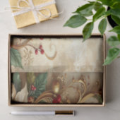 Christmas Floral Holiday Tissue Paper Tissuepapier (Geschenk)