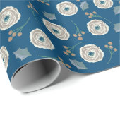 Christmas Flower gift wrap Cadeaupapier (Rol Hoek)