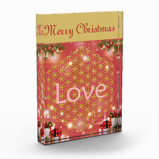 Christmas flower of life gift love  fotoblokken