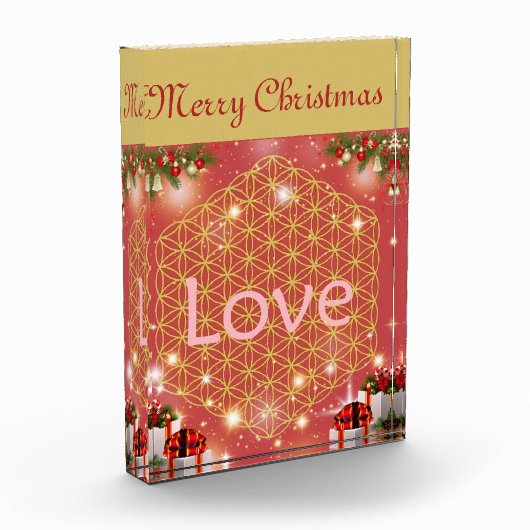 Christmas flower of life gift love fotoblokken (Links)