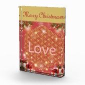 Christmas flower of life gift love fotoblokken (Rechts)