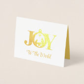 Christmas Foil Card Folie Kaarten (Voorkant)