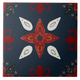 Christmas Folk Nordic Art Tegeltje