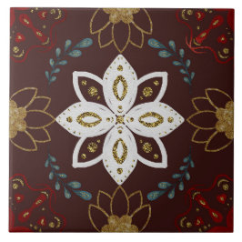 Christmas Folk Nordic Art Tegeltje