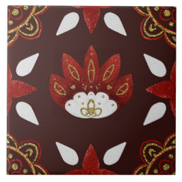 Christmas Folk Nordic Art Tegeltje