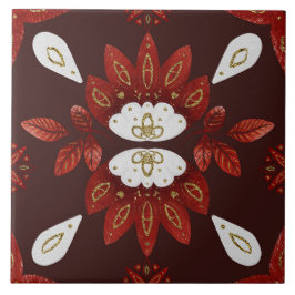 Christmas Folk Nordic Art Tegeltje