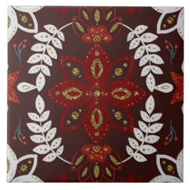 Christmas Folk Nordic Art Tegeltje