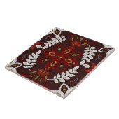 Christmas Folk Nordic Art Tegeltje (Zijkant)