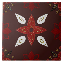 Christmas Folk Nordic Art Tegeltje