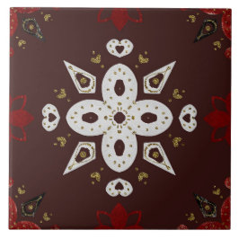 Christmas Folk Nordic Art Tegeltje