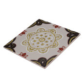 Christmas Folk Nordic Art Tegeltje (Zijkant)