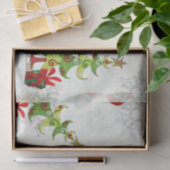 Christmas Folk Whimsey 15 inch & alleen lager Tissuepapier (Geschenk)