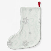 Christmas Folk Whimsey 3D Lettering GEPERSONALISEE Kleine Kerstsok (Achterkant)