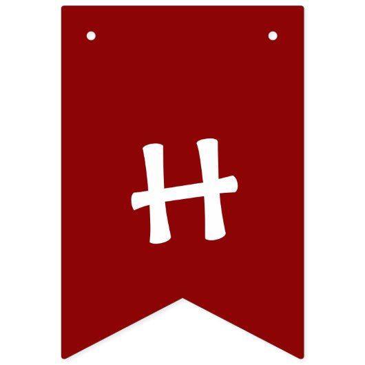 Christmas Folk Whimsey Vlaggetjes (Tweede vlag)