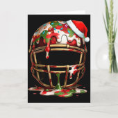 Christmas Football Drip Boys Ice Cream Drip Camo S Kaart (Voorkant)