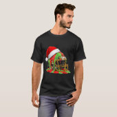 Christmas Football Drip Boys Ice Cream Drip Camo S T-shirt (Voorkant volledig)