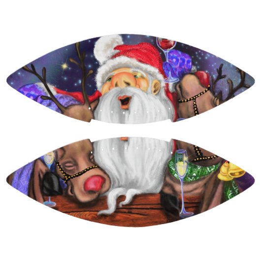 Christmas Football Gift Santa and Reindeers - Fun (Panelen)