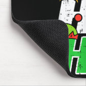 Christmas Football Ho Ho Ho Soccer Xmas Srt Men Wo Muismat (Hoek)