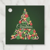 Christmas for love bedankjes labels (Voorkant)