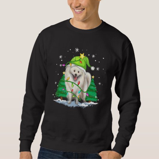 Christmas for men women kids ELF Eskimo Dog Trui (Voorkant)