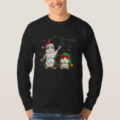 Christmas for men women kids Santa ELF Guinea Pig T-shirt (Voorkant)