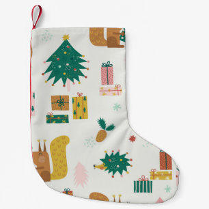 Christmas Forest Dieren: vibe Kleine Kerstsok