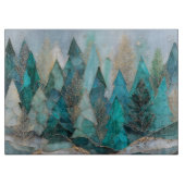 Christmas Forest Snijplank (Voorkant)