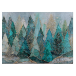 Christmas Forest Snijplank