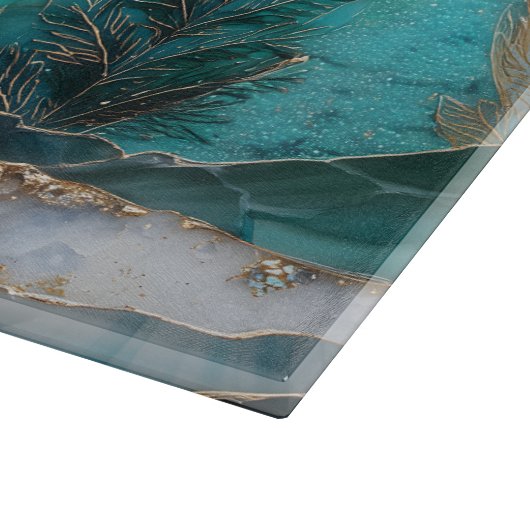 Christmas Forest Snijplank (Hoek)