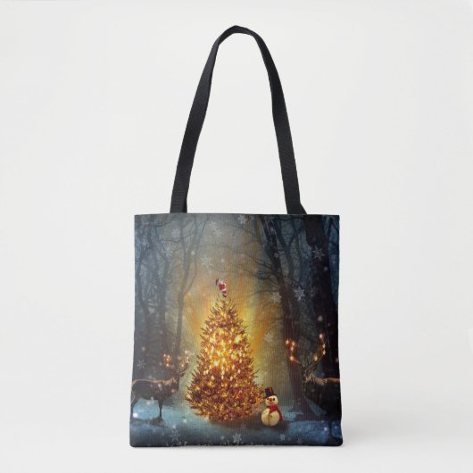 Christmas Forest                                 . Tote Bag (Voorkant)