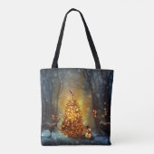 Christmas Forest                                 . Tote Bag (Achterkant)
