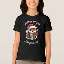 Christmas Fox 3 Tri-Blend Shirt
