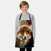 Christmas fox schort (Gedragen)