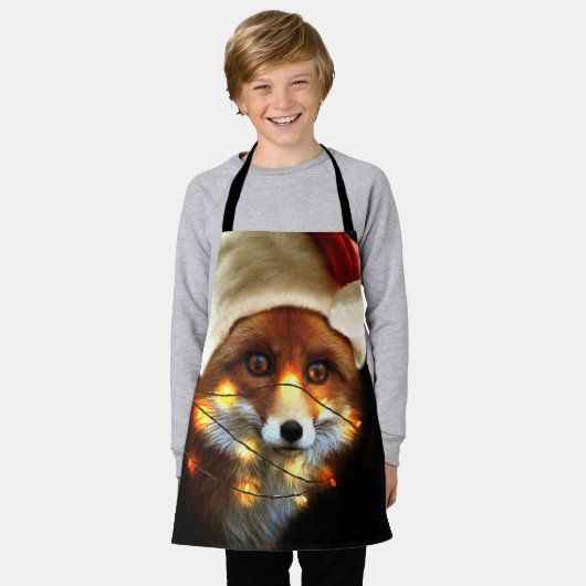 Christmas fox schort (Gedragen)