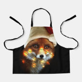 Christmas fox schort (Voorkant)