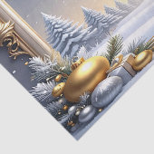 Christmas Frame Holiday Tissue Paper Tissuepapier (Detail)