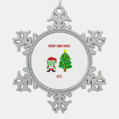 Christmas FrankenCheese Sneeuwvlok Ornament (Voorkant)