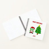 Christmas FrankenCheese Spiral Notitieboek (Binnen)